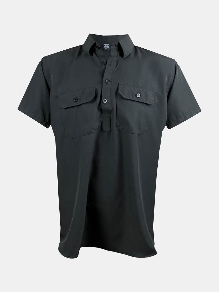 GHOSTGOLFGANG　BREAKING POLO TEE (BLACK) GHOSTGOLF | POLO – Ghost Golf