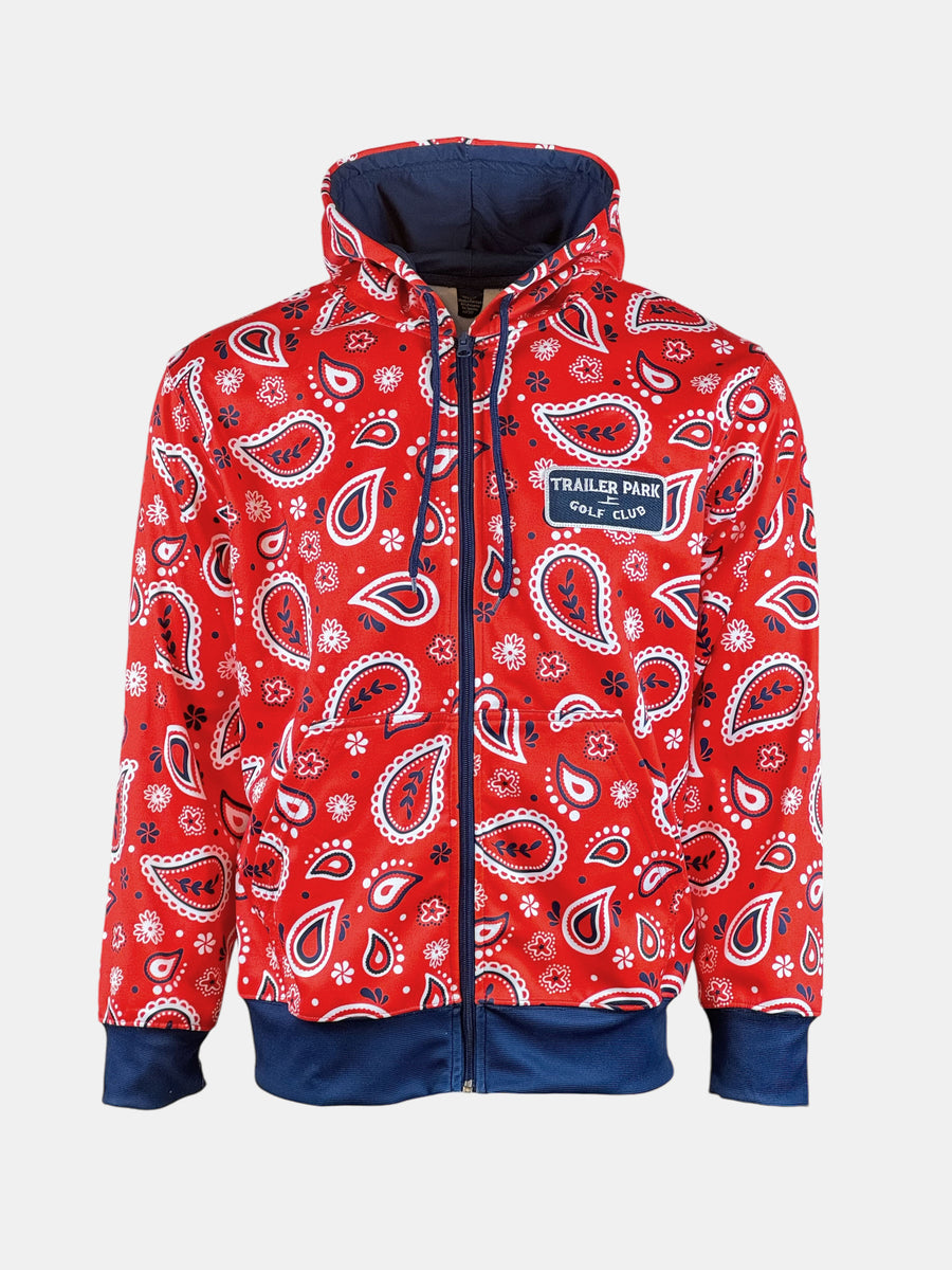 PREMIUM HOODIE - TEXAS BANDANA – Trailer Park Golf Club