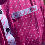 CLASSY POLO - AR15 PINK/WHITE