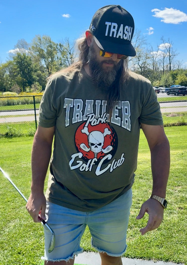 THE BAD BOY - MILITARY GREEN – Trailer Park Golf Club