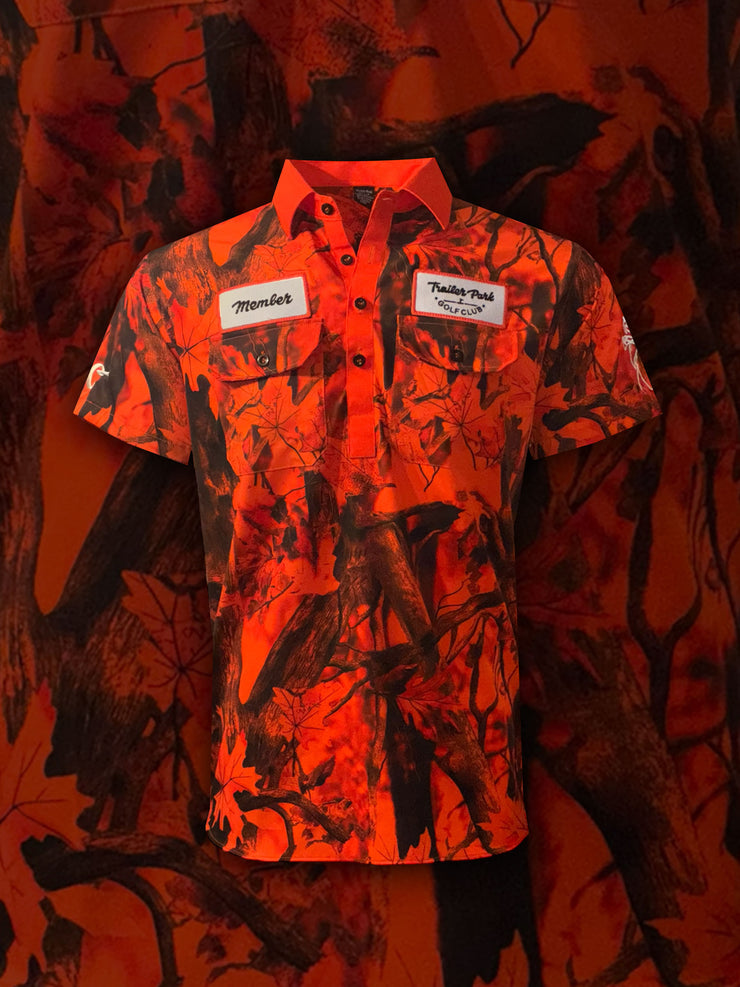BIG & TALL - MEMBER POLO - BLAZE CAMO
