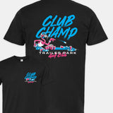 T-SHIRT - CLUB CHAMP - BLACK