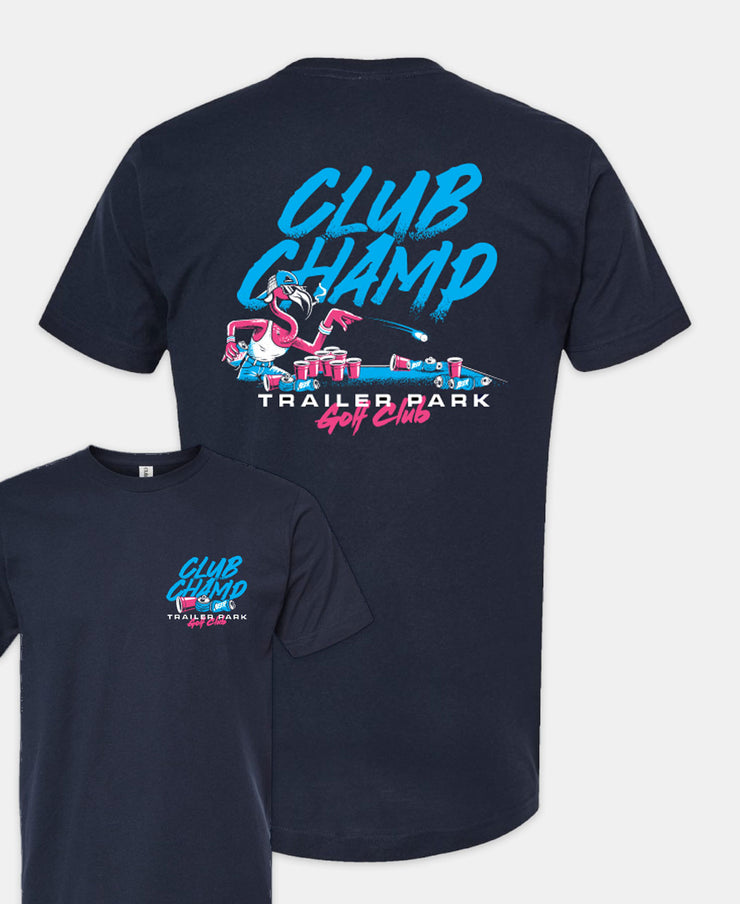 T-SHIRT - CLUB CHAMP - NAVY