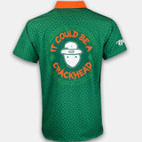BIG & TALL - ST. PADDY'S POLO - MIGHT BE A CRACKHEAD