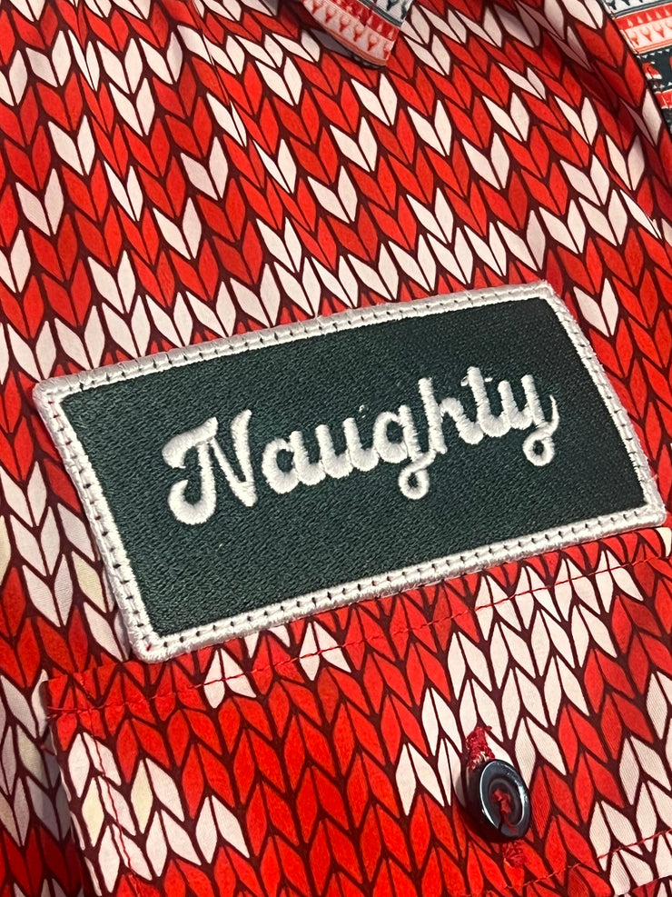 TRASHY SWEATER CHRISTMAS POLO