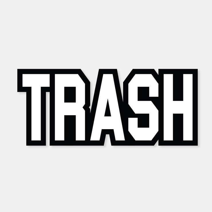 TPGC TRASH STICKER