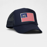 TRAILER FLAG TRUCKER — Foam Trucker — Navy