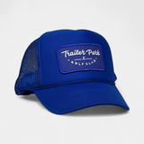 BLUE PATCH TRUCKER — Foam Trucker — Royal Blue