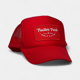 RED PATCH TRUCKER — Foam Trucker — Red