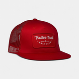 RED PATCH TRUCKER — Big Ass Snapback — Red
