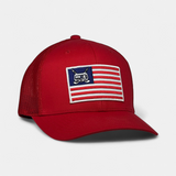 TRAILER FLAG TRUCKER — Flexfit — Red
