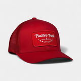 RED PATCH TRUCKER — Flexfit — Red