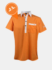 CLASSY POLO - MUDFLAP ORANGE