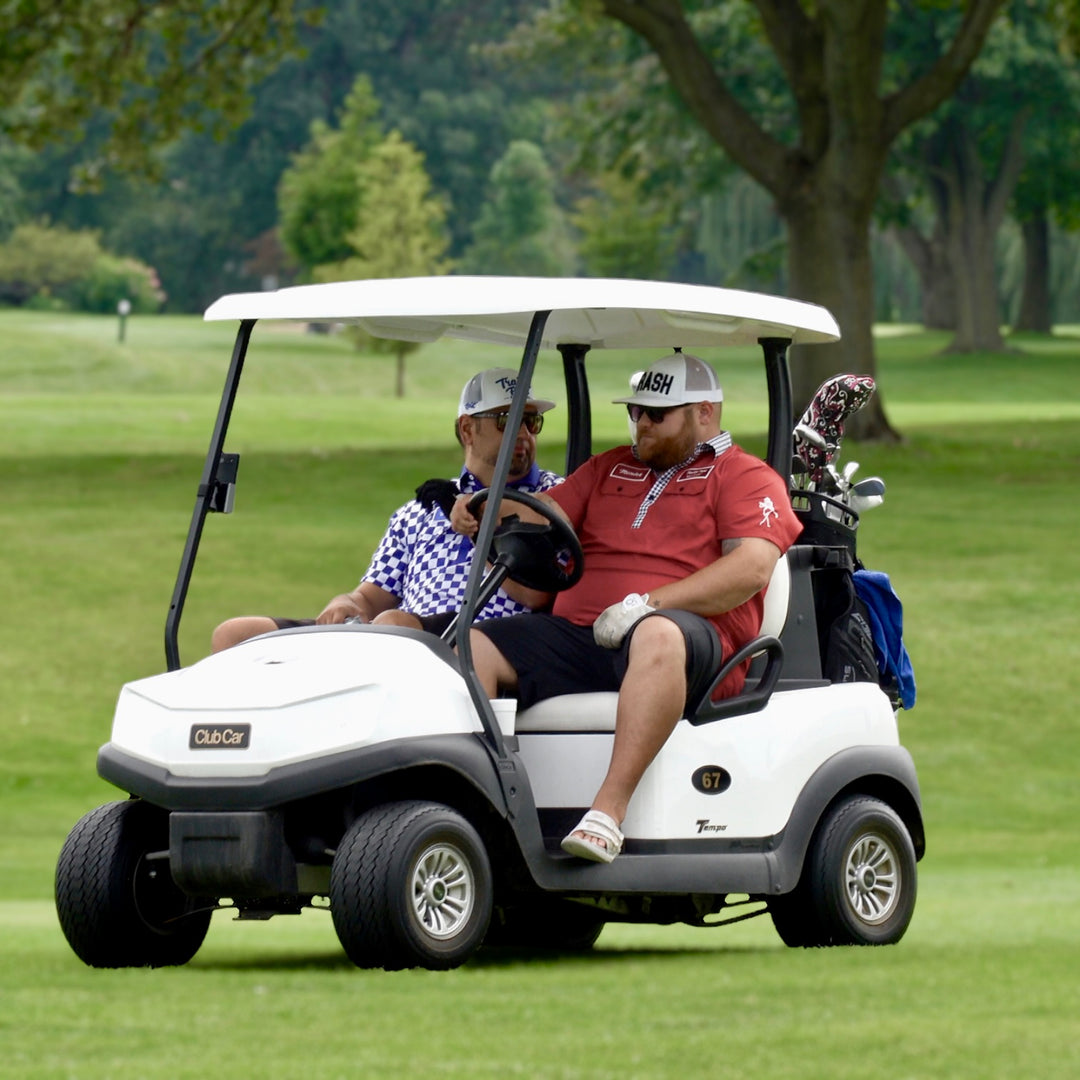 メンズウェア CLUBHAUS Apple Tree Gang 2nd Tour Polo J.Lindeberg Golf KV Tour Polo Shirt SS25 - Azalea Wave Pink