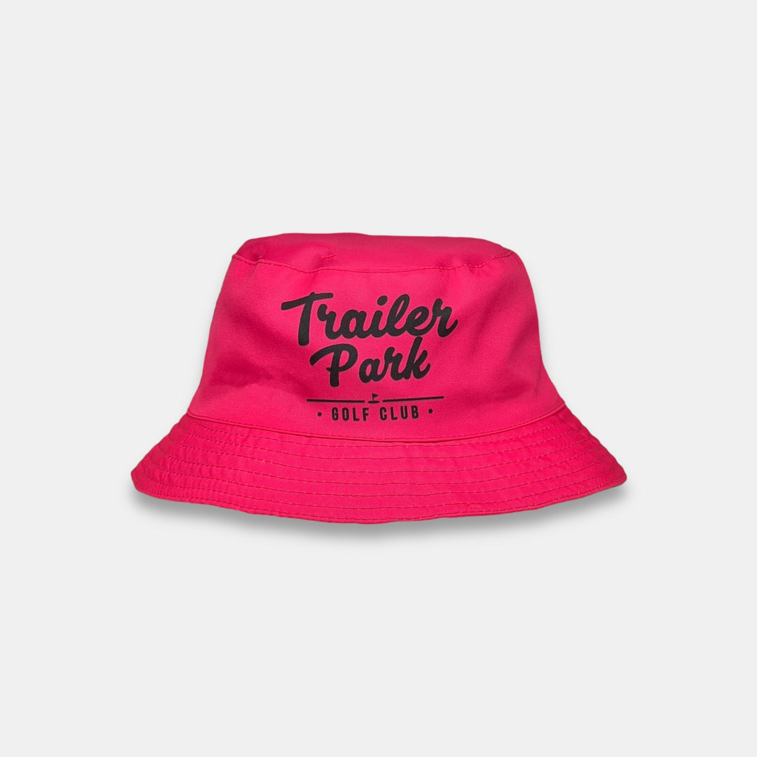 BUCKET HAT HOT PINK – Trailer Park Golf Club