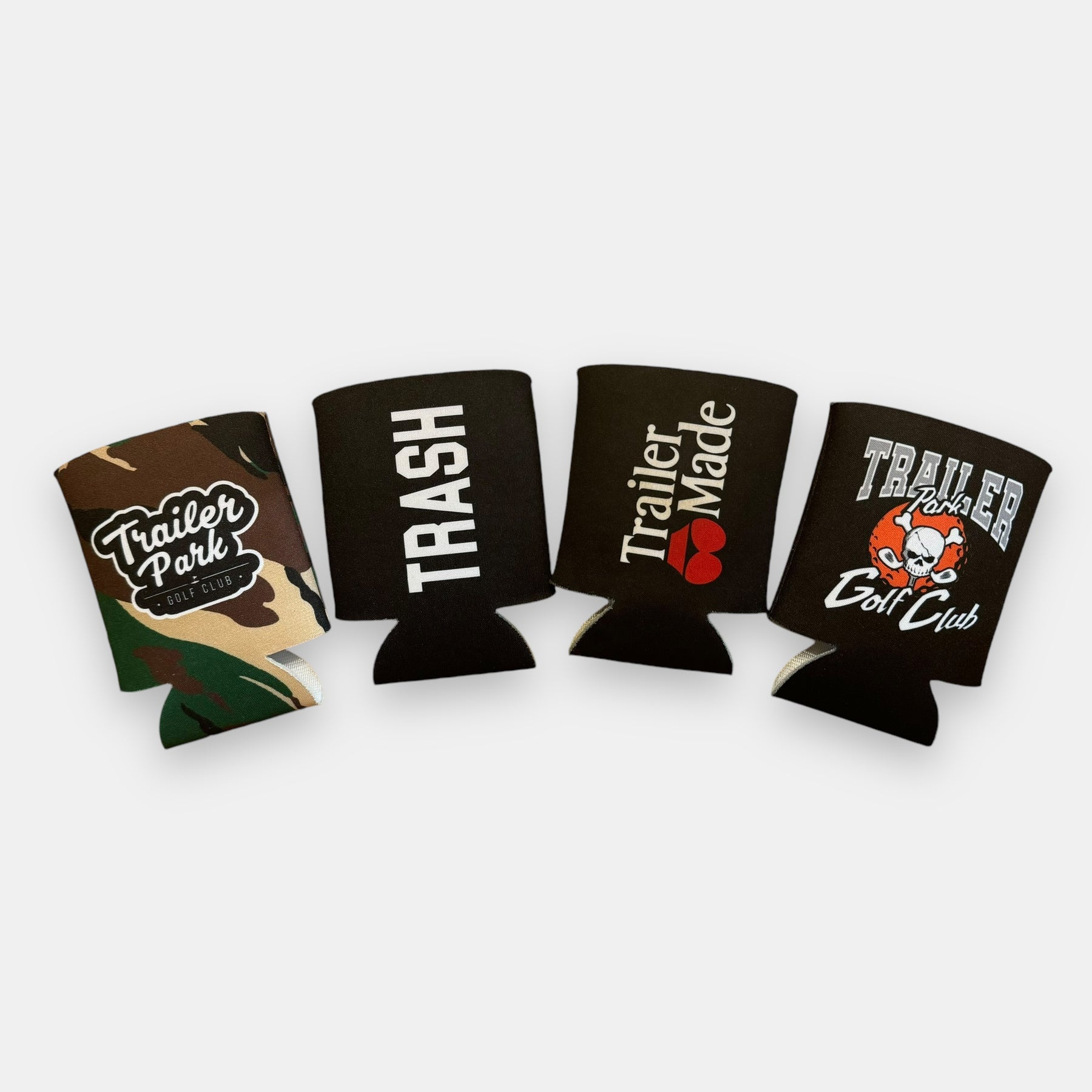 TPGC KOOZIE 4 PACK Trailer Park Golf Club