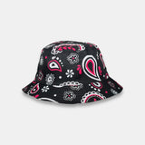 BUCKET HAT - BLACK BANDANA