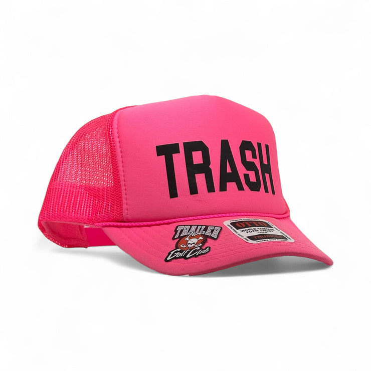 FOAM TRUCKER - TRASH - NEON PINK/BLACK