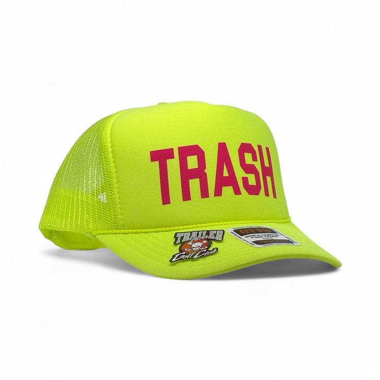 FOAM TRUCKER - TRASH - NEON YELLOW/PINK