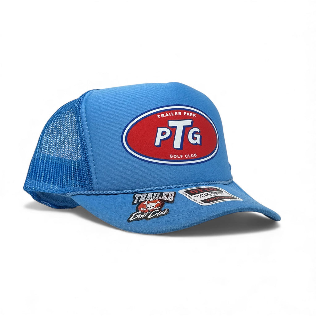 FOAM TRUCKER - STP - BLUE – Trailer Park Golf Club