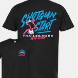 T-SHIRT - SHOTGUN START - BLACK