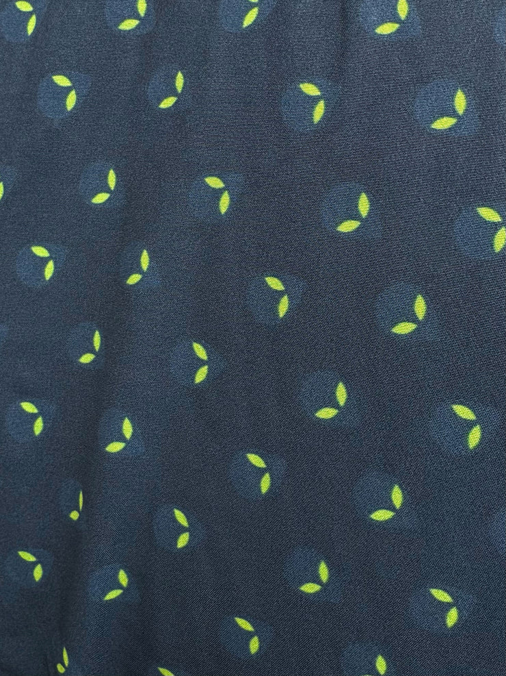 CLASSY POLO - SPACEMAN - NAVY/NEON GREEN