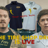 THE TIRE SHOP - LIGHT BLUE - PERSONALIZED POLO