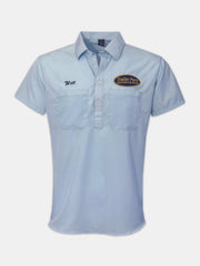 THE TIRE SHOP - LIGHT BLUE - PERSONALIZED POLO