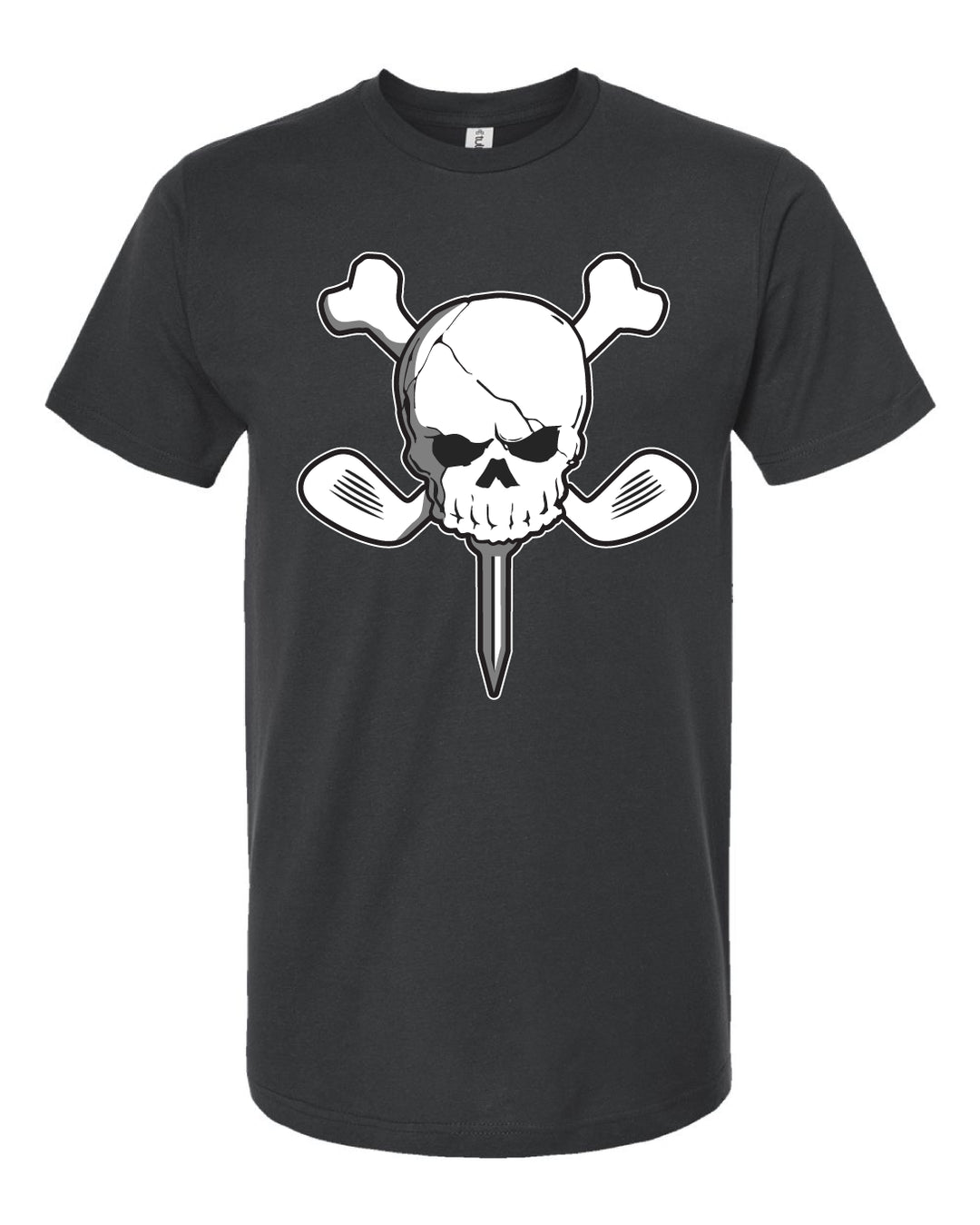 SKULL & BONES TEE - BLACK – Trailer Park Golf Club