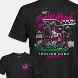 T-SHIRT - TRAILERHOOD WATCH - BLACK