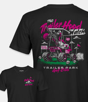 T-SHIRT - TRAILERHOOD WATCH - BLACK