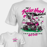 T-SHIRT - TRAILERHOOD WATCH - WHITE