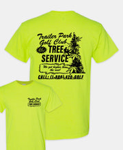 T-SHIRT - TREE SERVICE - HI VIS HEAVYWEIGHT