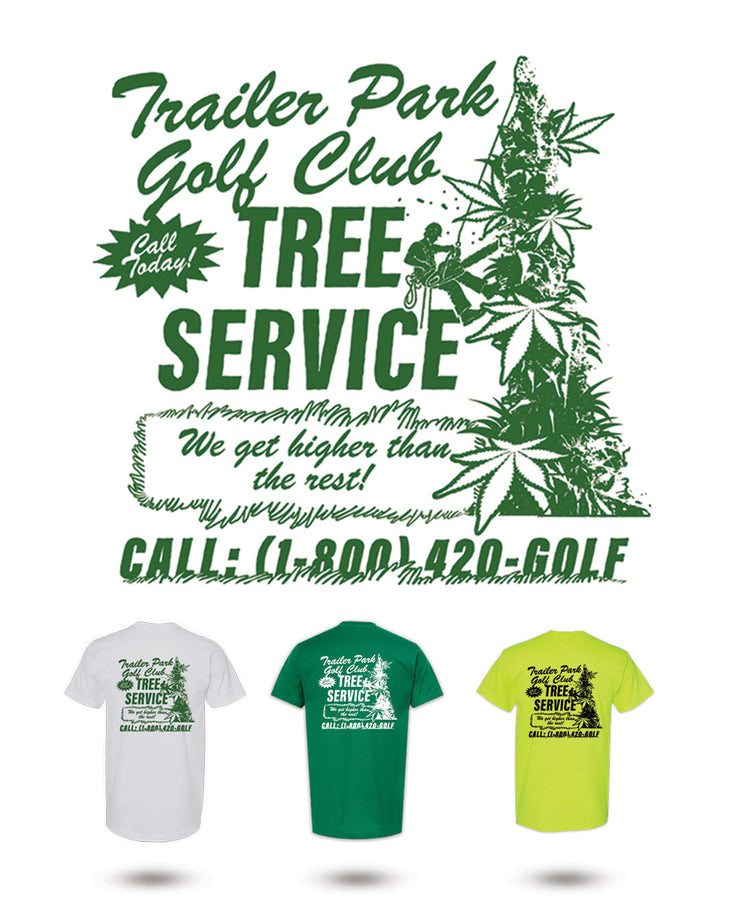 T-SHIRT - TREE SERVICE - GREEN