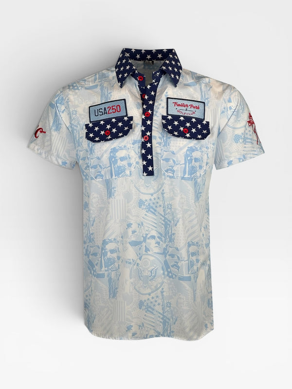 MEMBER POLO - USA250 BLUE
