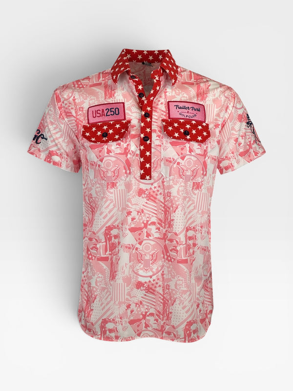 MEMBER POLO - USA250 RED