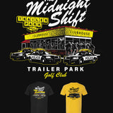 T-SHIRT - MIDNIGHT SHIFT - YELLOW
