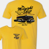 T-SHIRT - MIDNIGHT SHIFT - YELLOW