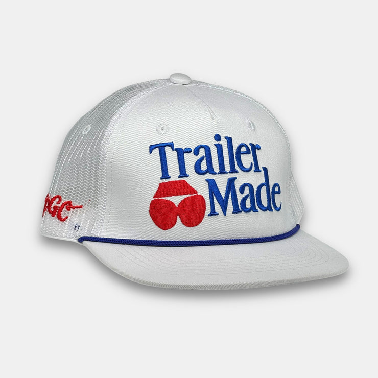 TRAILER MADE TRUCKER - WHITE/BLUE